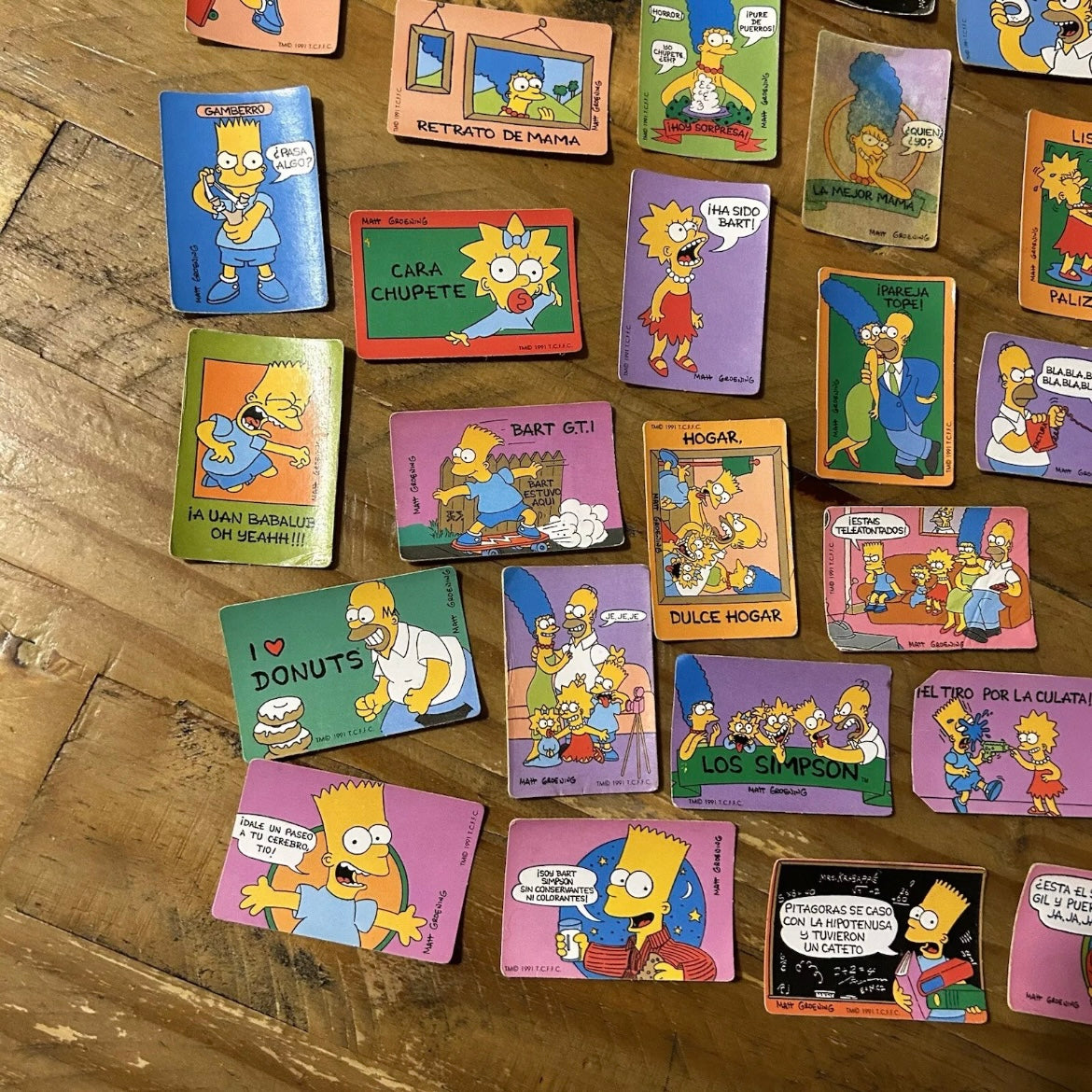 Simpsons Mini Cards Bundle