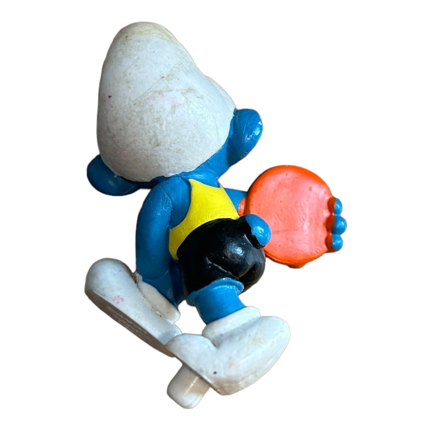 Vintage Smurf Collectible Figure - Discus