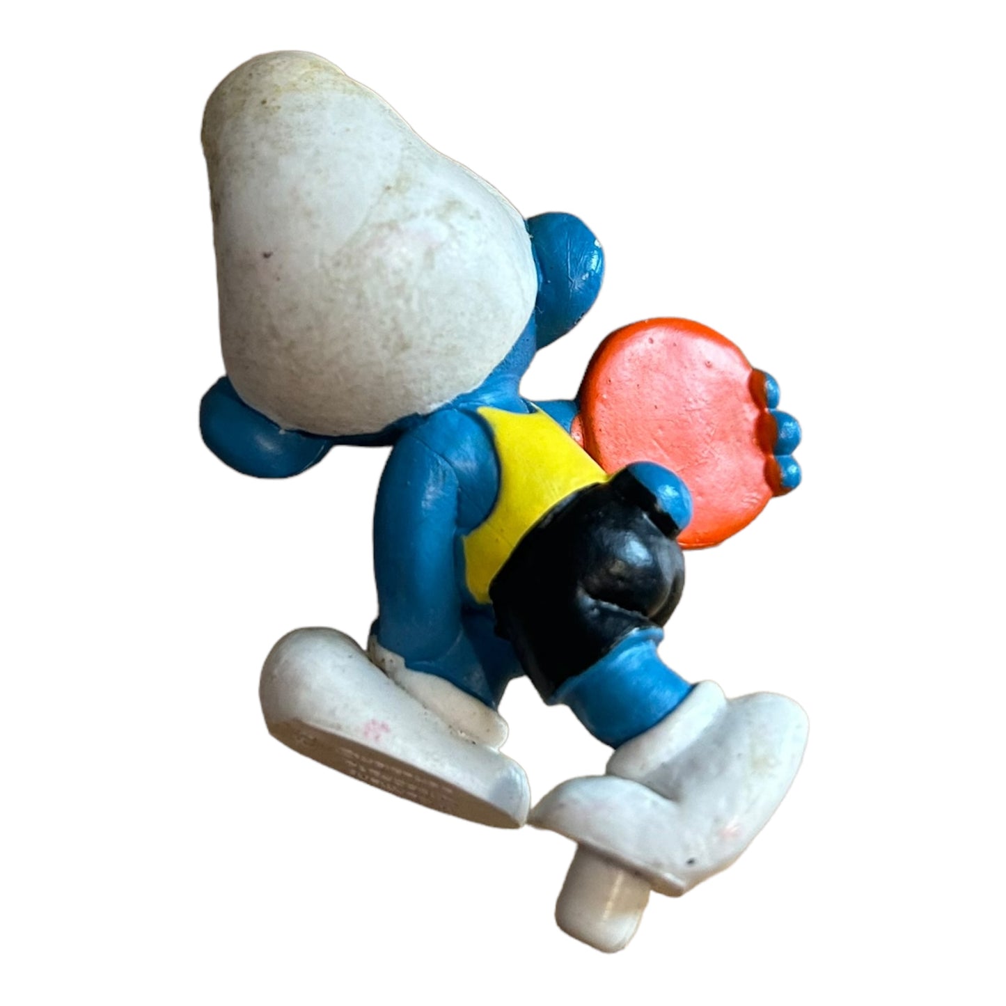 Vintage Smurf Collectible Figure - Discus