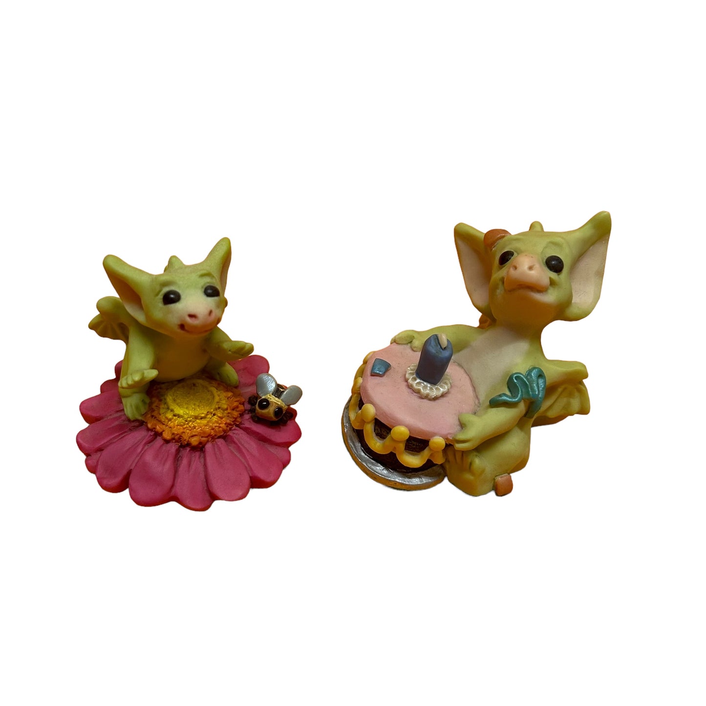 Vintage Pocket Dragons Collectible Ornament Bundle