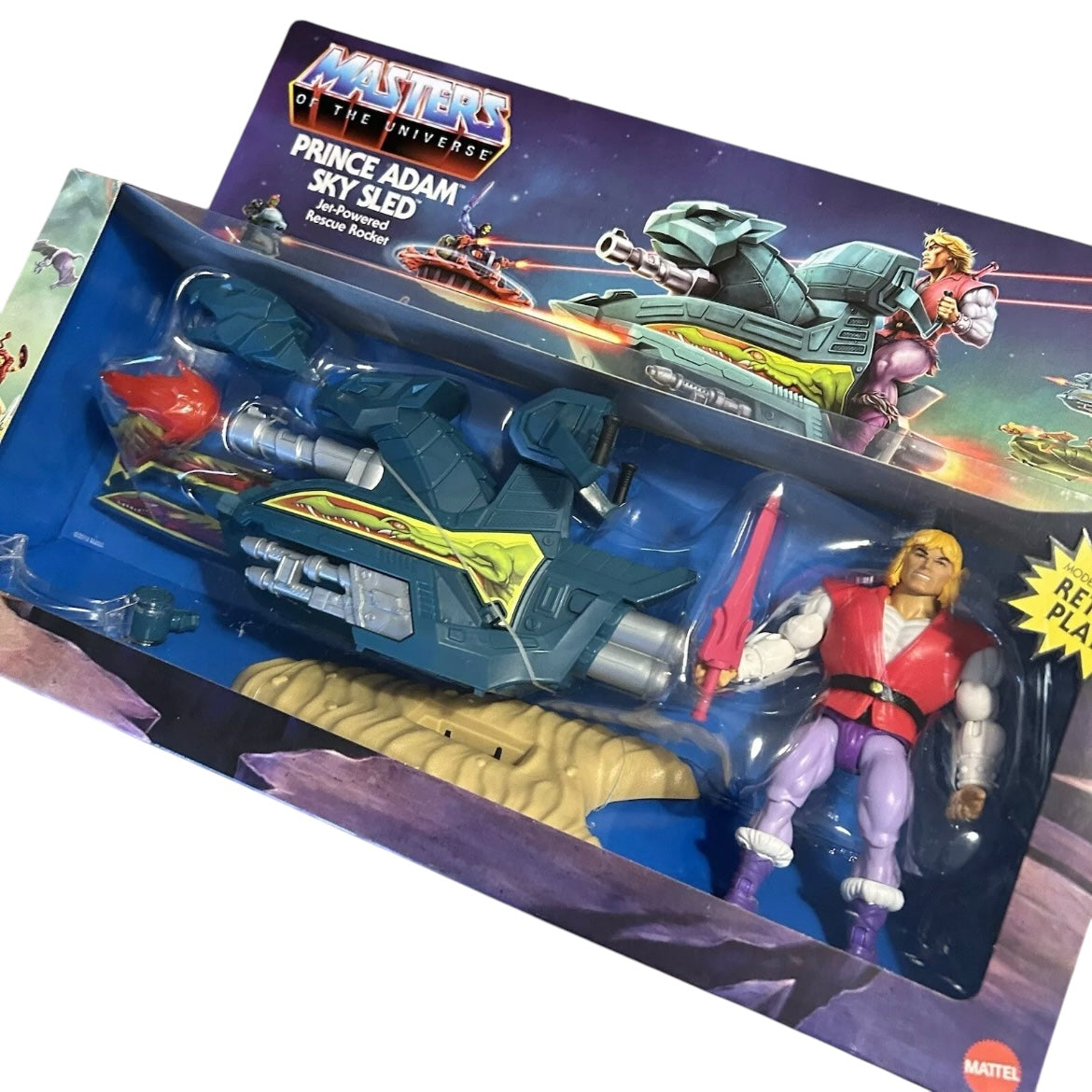 Prince Adam Sky Sled Masters Of The Universe Origins