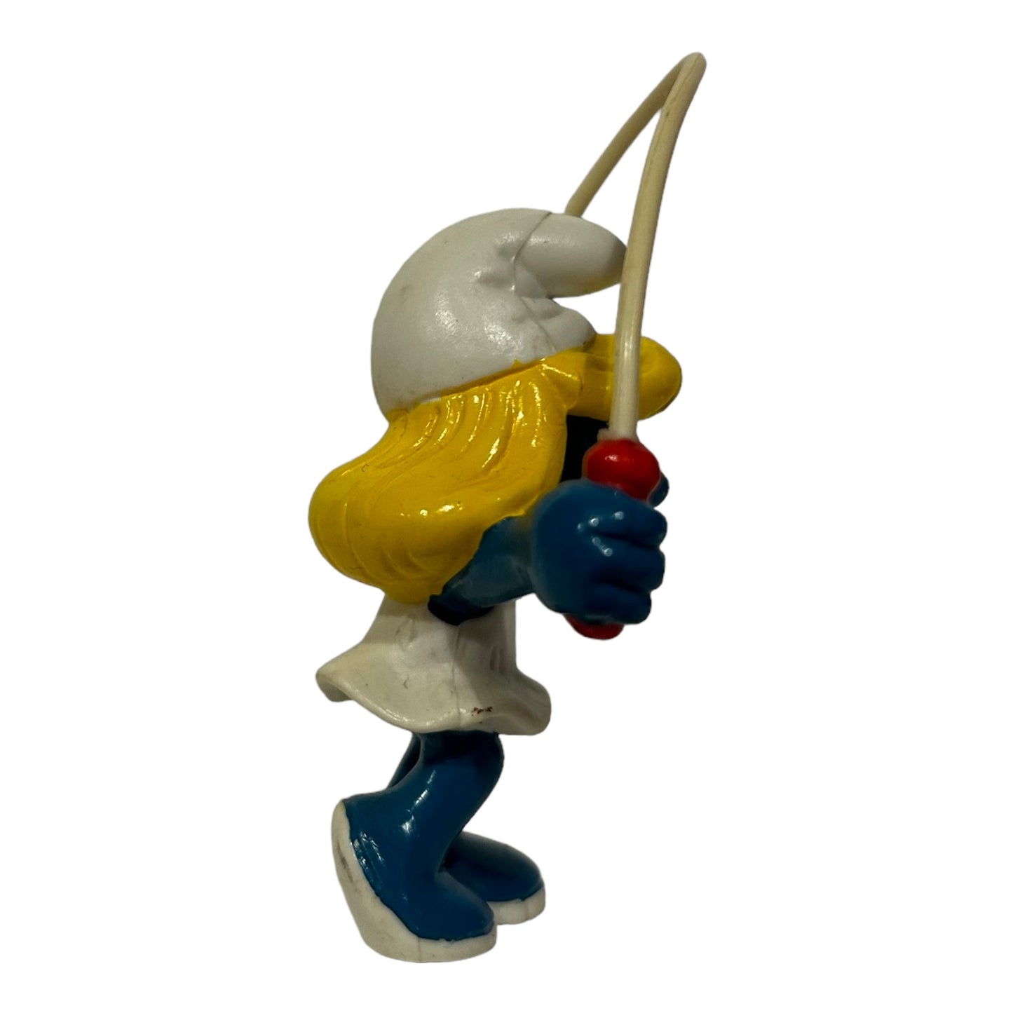 Vintage Smurf Collectible Figure - Skipping