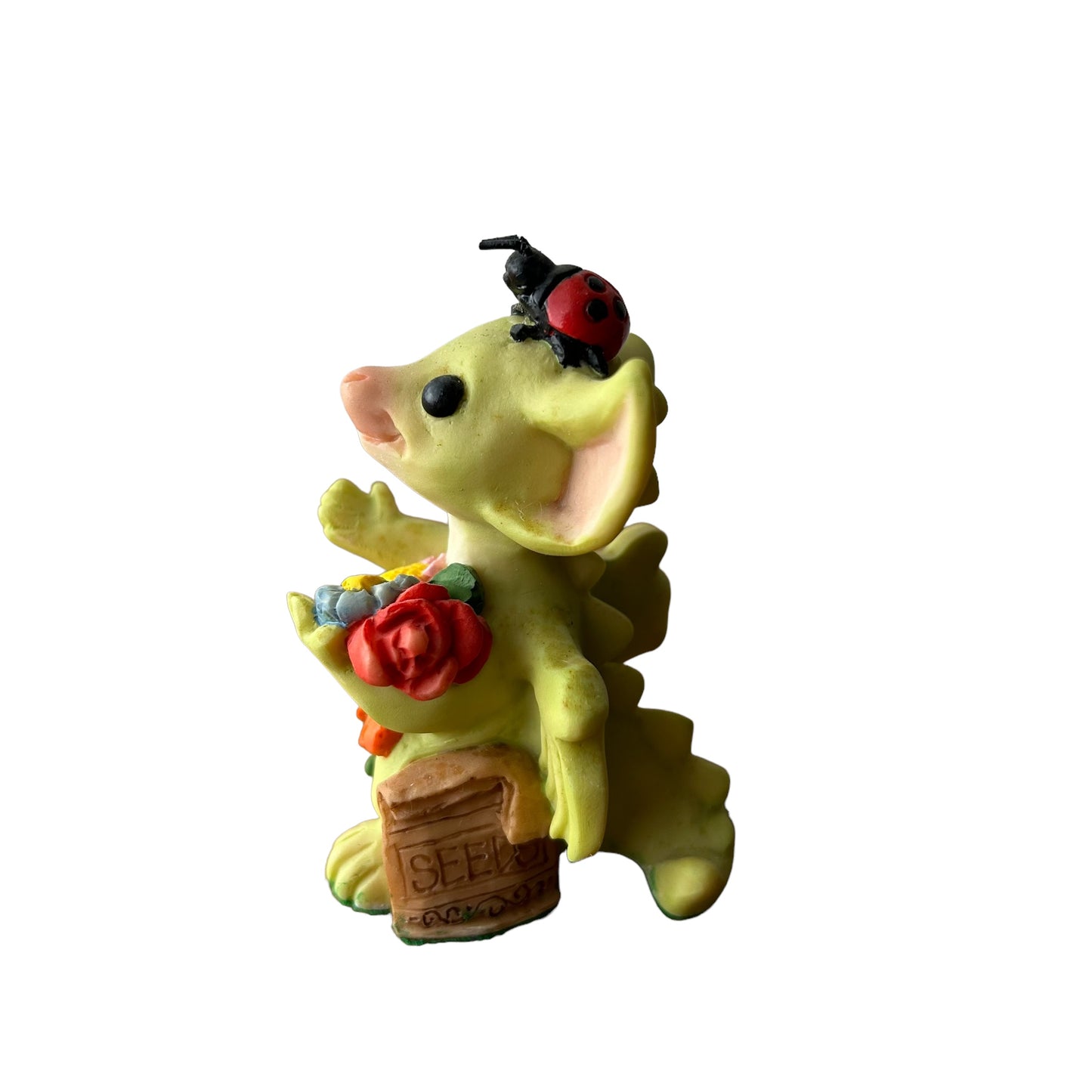 Vintage Pocket Dragons Collectible Ornament - Proud Gardener