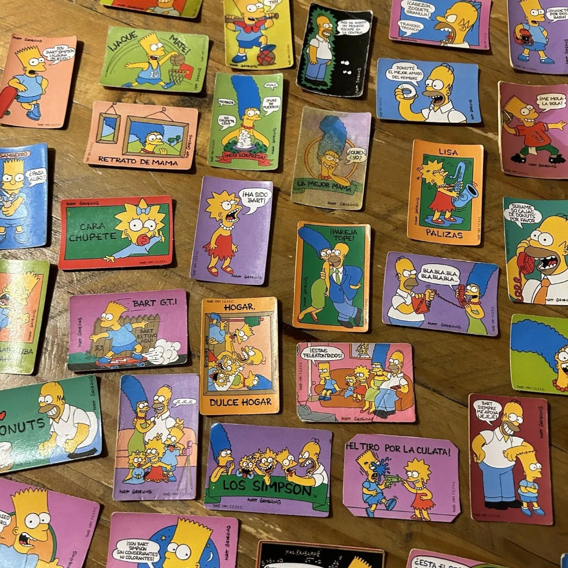 Simpsons Mini Cards Bundle