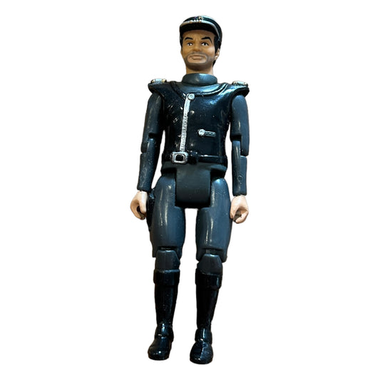 Vintage 1993 Captain Scarlet Captain Black Action Figure