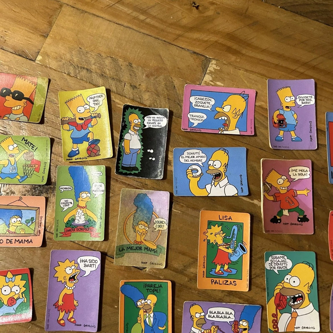 Simpsons Mini Cards Bundle