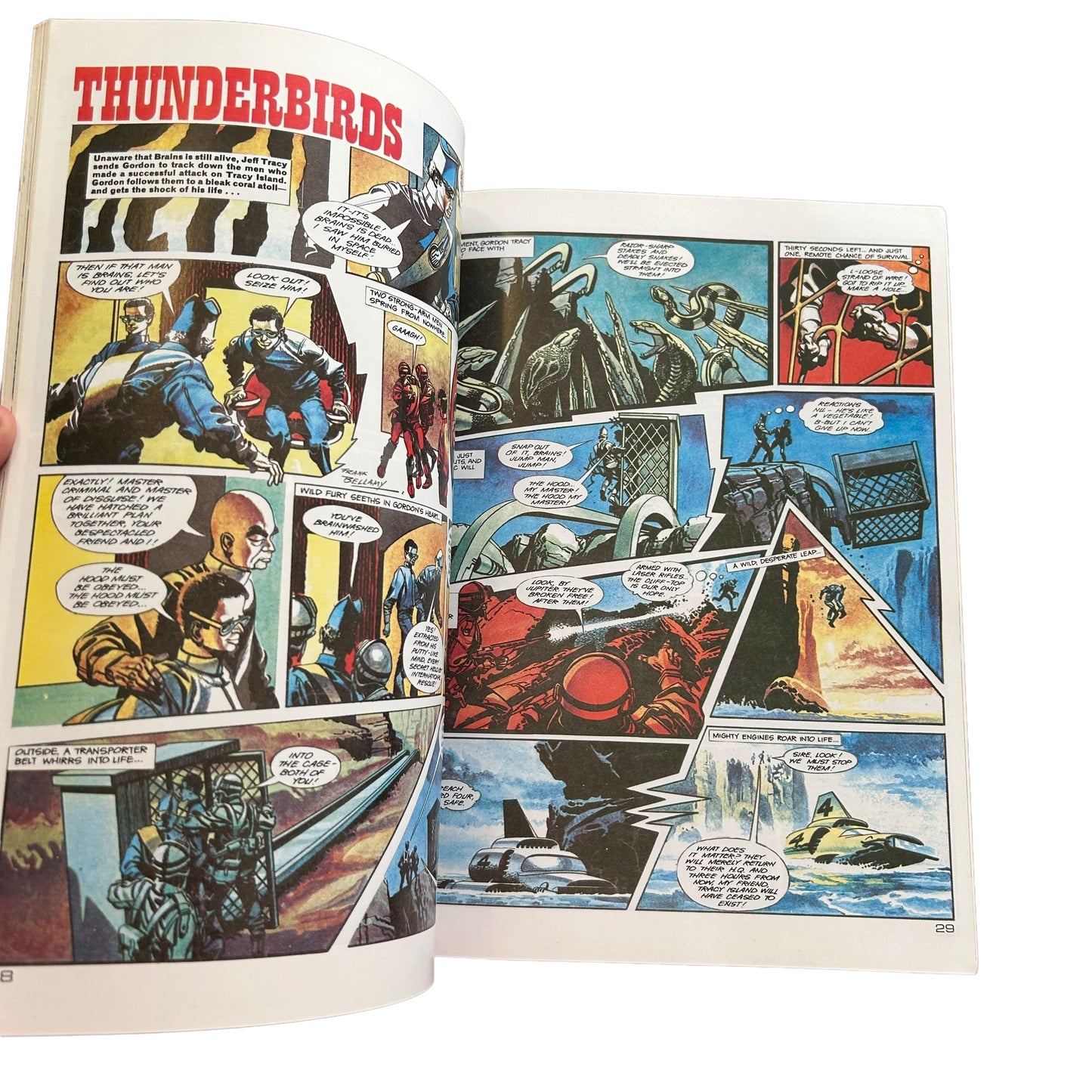 Vintage Thunderbirds Shockwave Comic