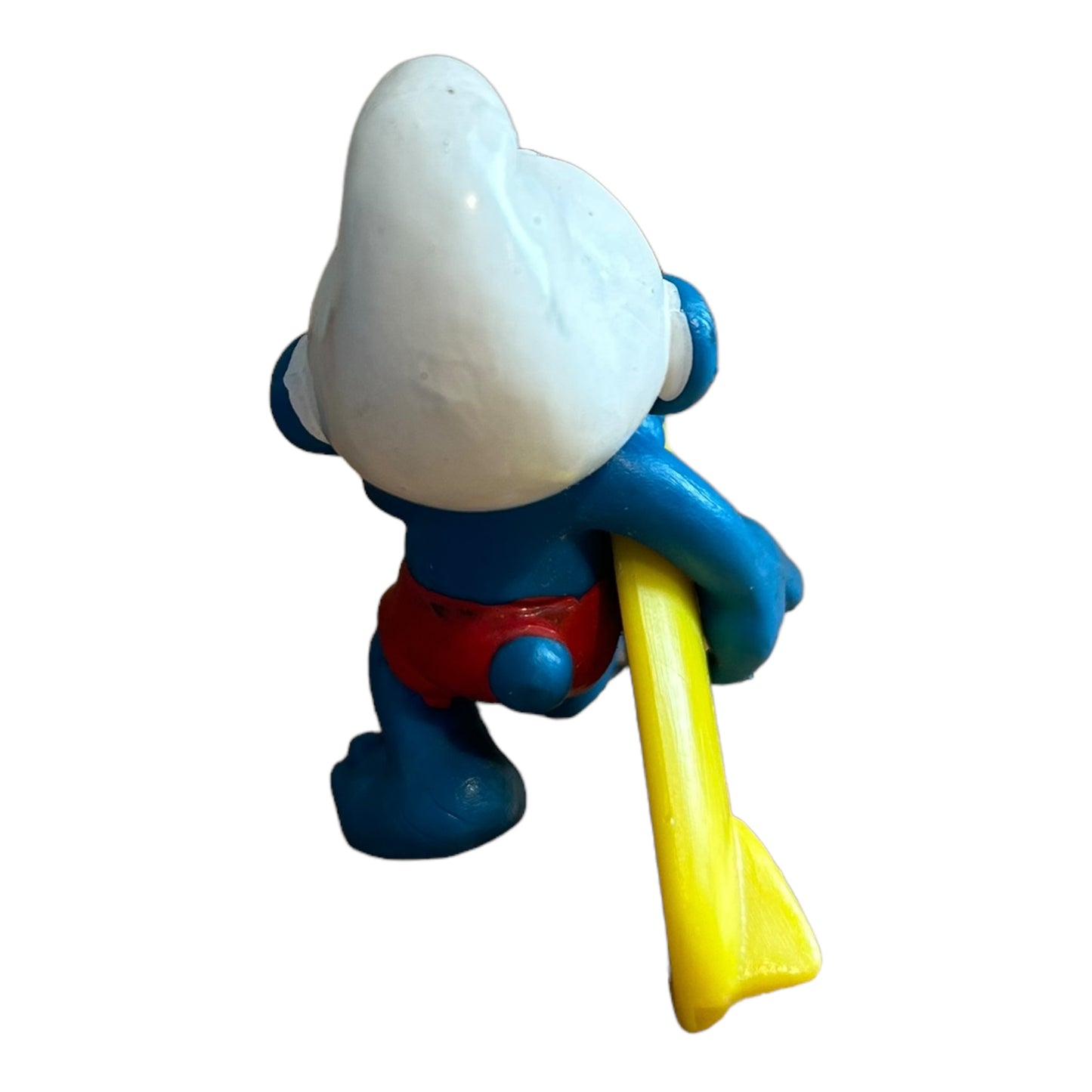 Vintage Smurf Collectible Figure - Surfing