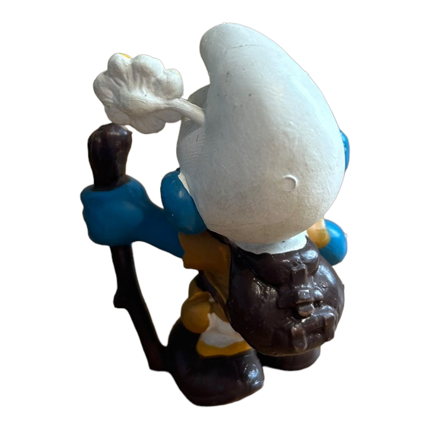 Vintage Smurf Collectible Figure - Hiking