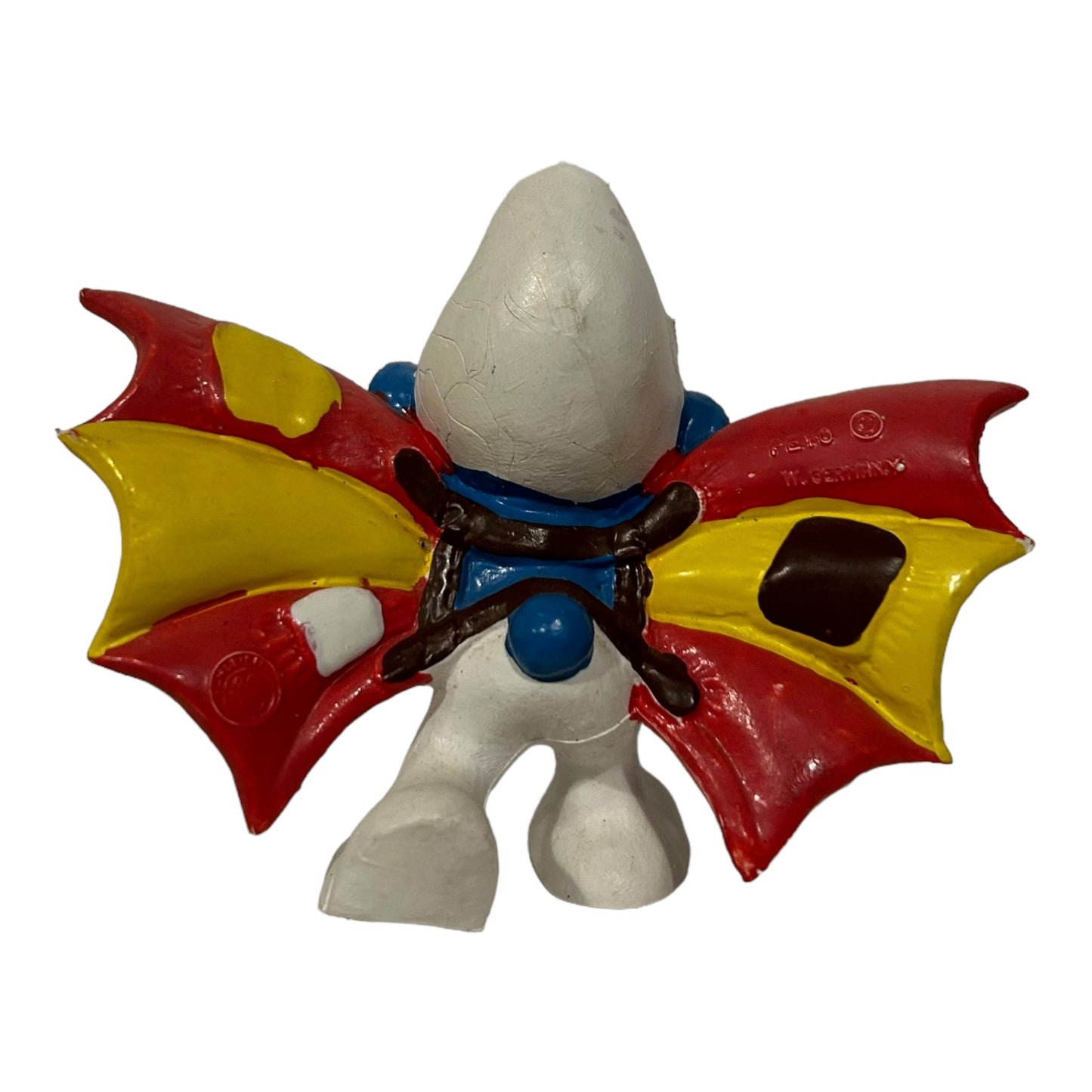 Vintage Smurf Collectible Figure - Flying