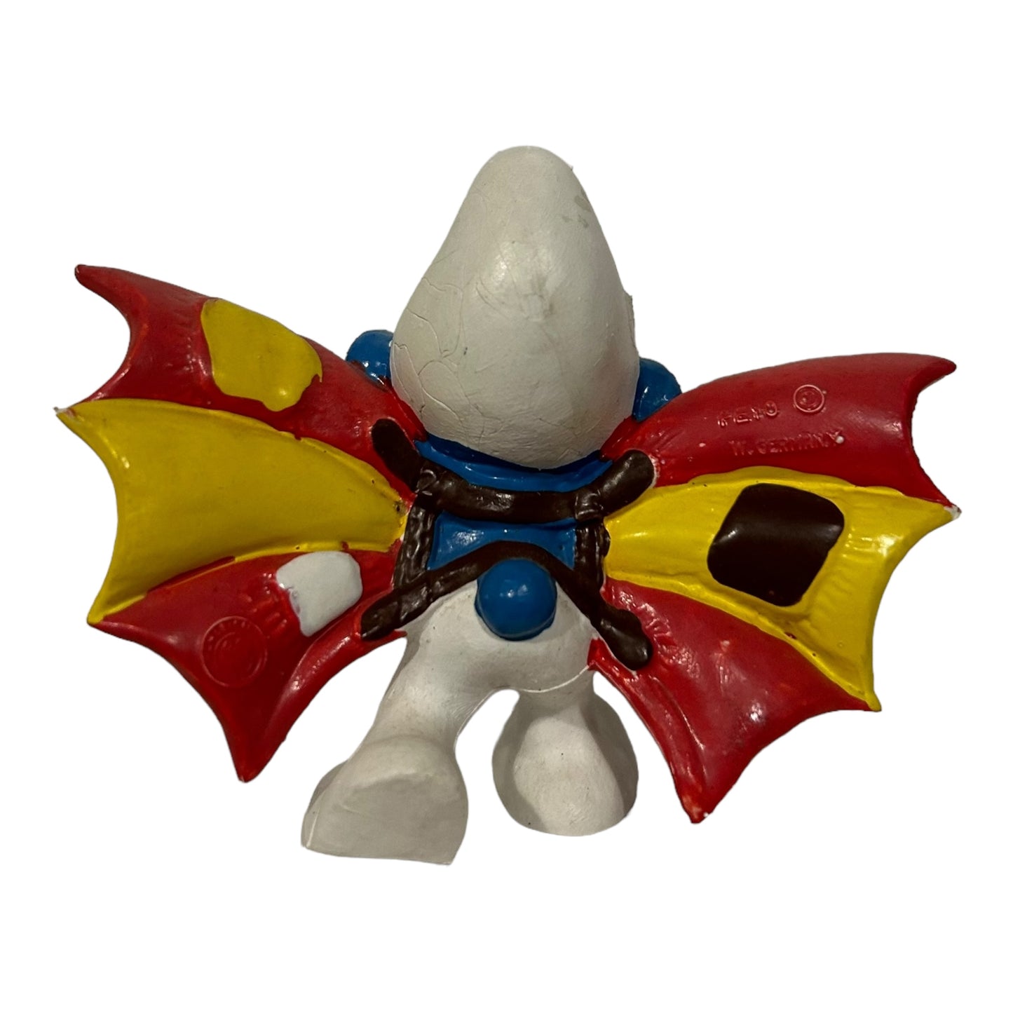 Vintage Smurf Collectible Figure - Flying