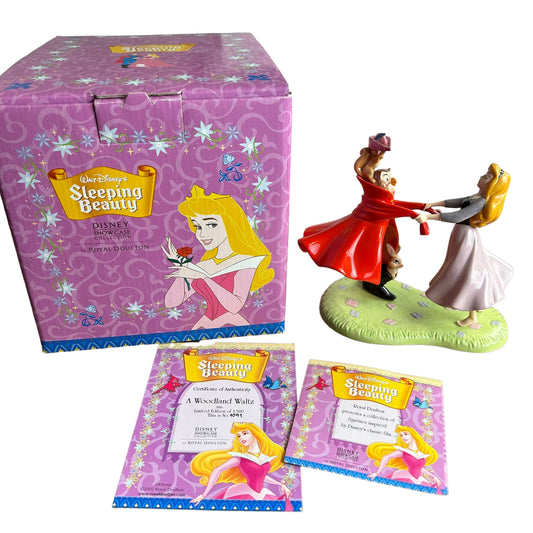 Royal Doulton Sleeping Beauty Disney Showcase Collection Woodland Waltz