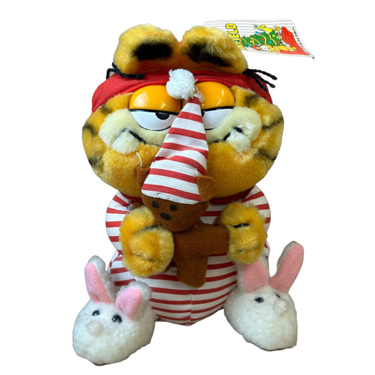 Vintage Garfield Collectible Plush - The Night Before