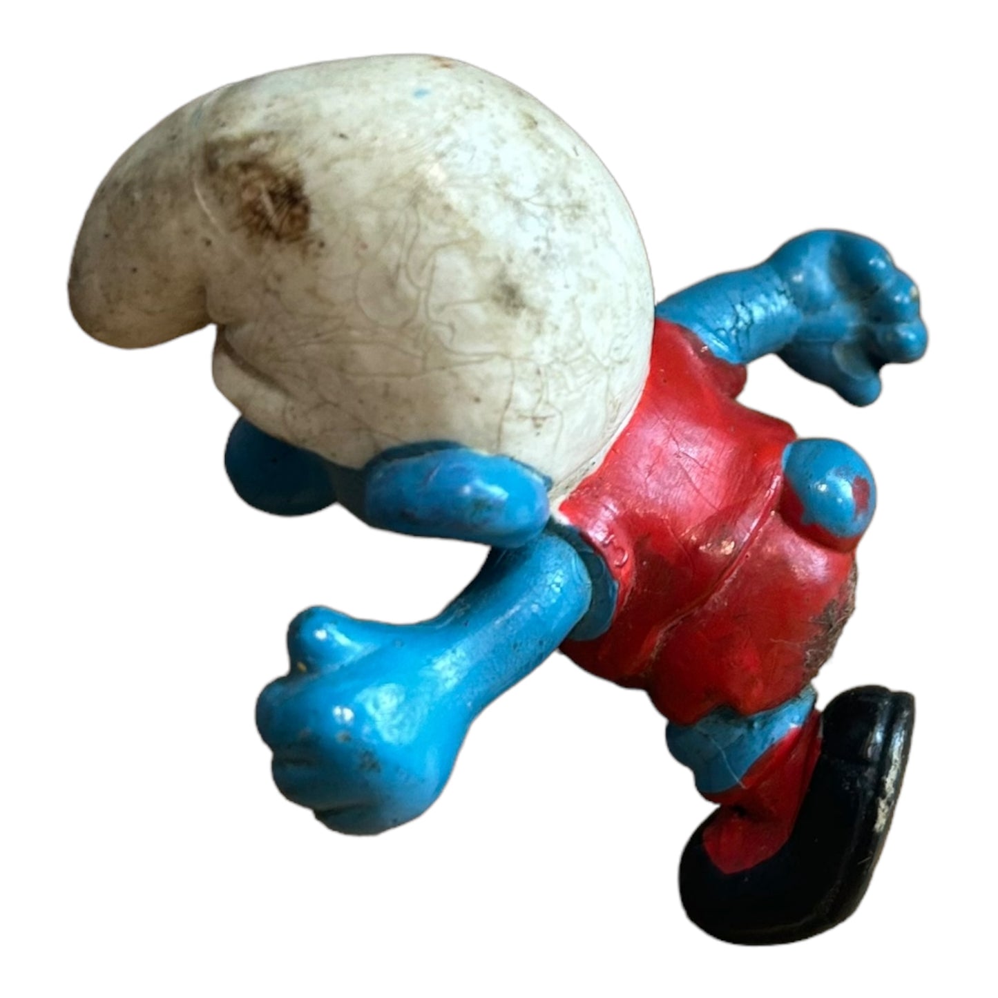 Vintage Smurf Collectible Figure - Footballer