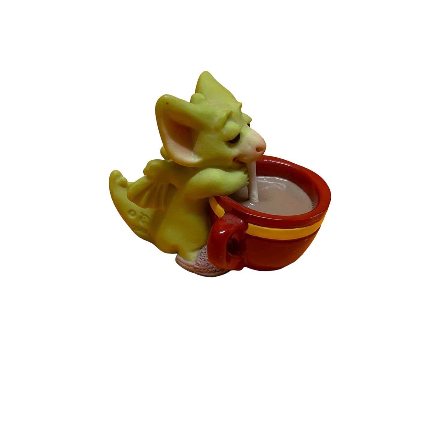 Vintage Pocket Dragons Collectible Ornament - First Sip