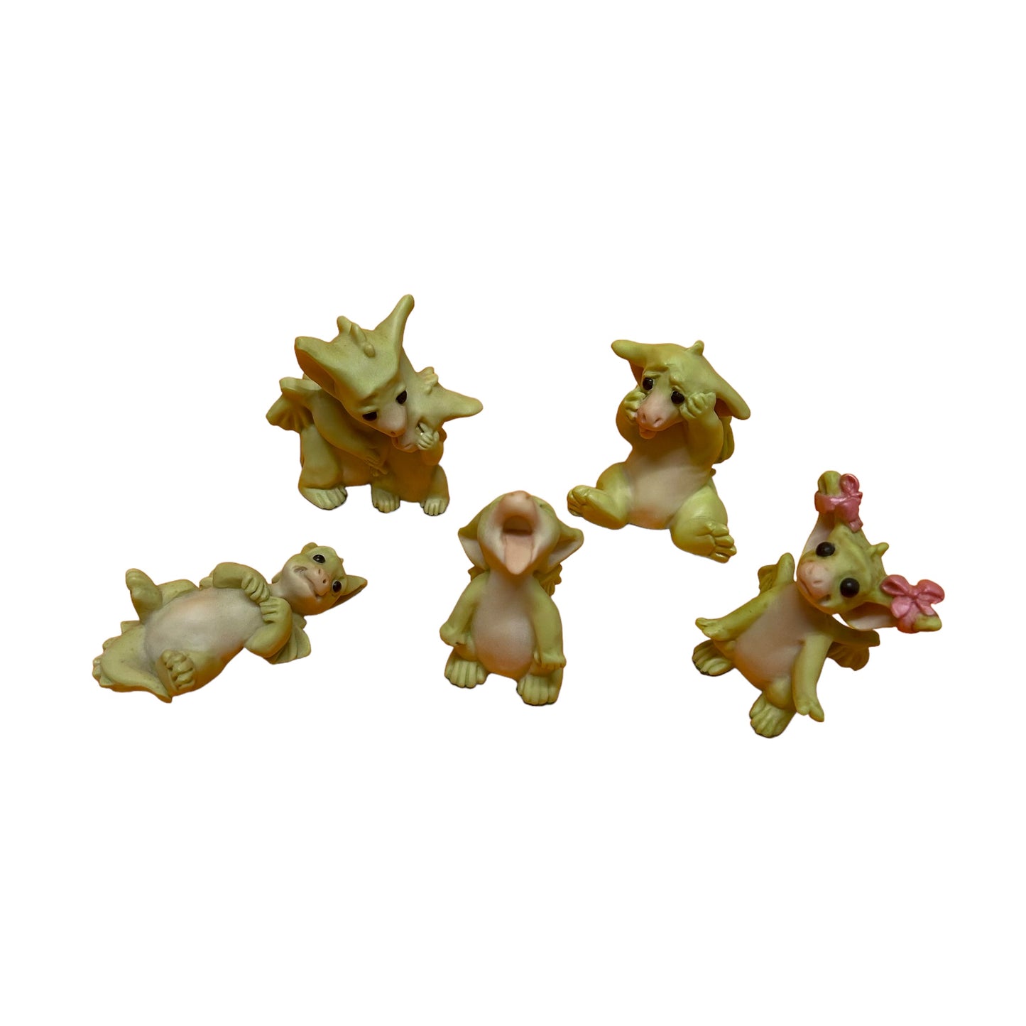 Vintage Pocket Dragons Collectible Ornament Bundle