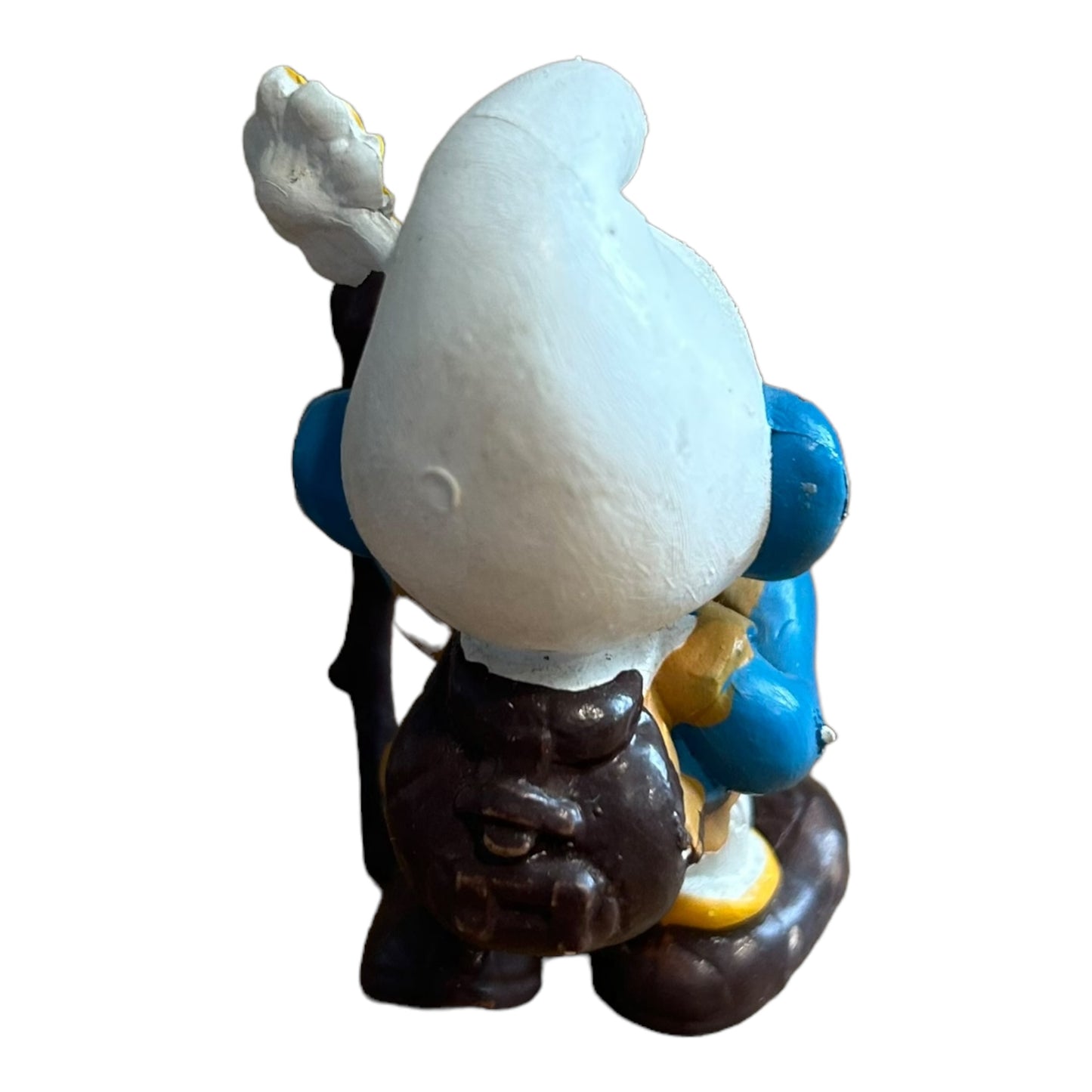 Vintage Smurf Collectible Figure - Hiking