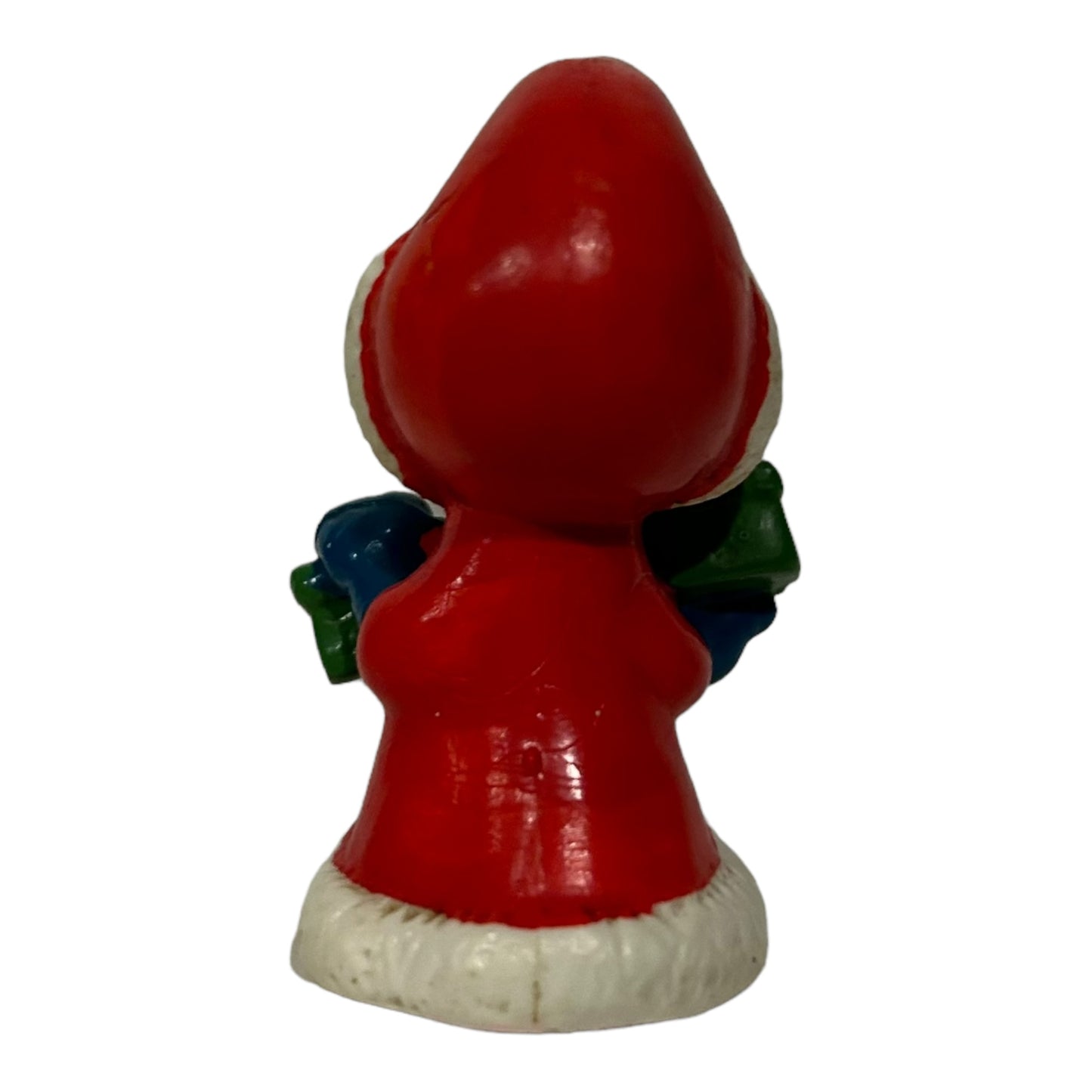 Vintage Smurf Collectible Figure - Christmas Smurfette