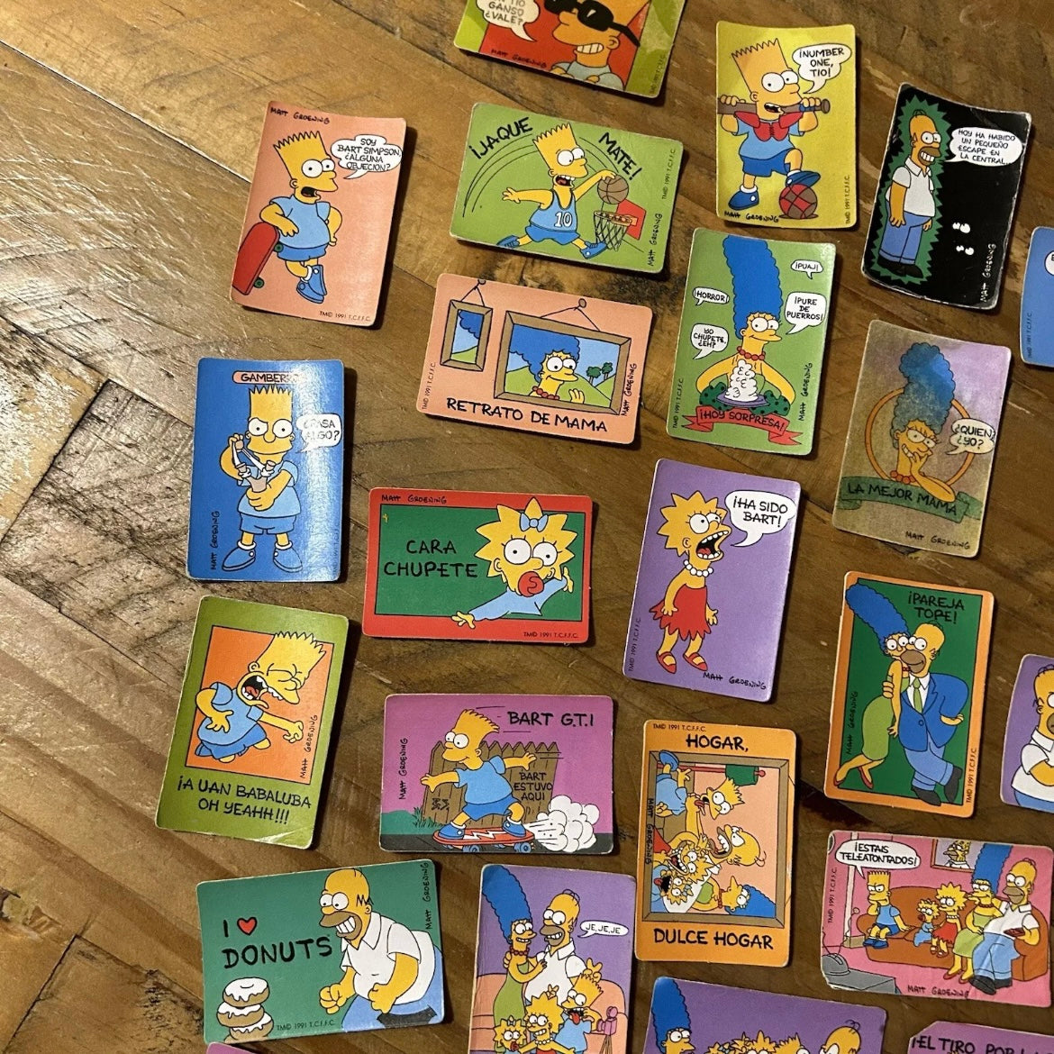 Simpsons Mini Cards Bundle