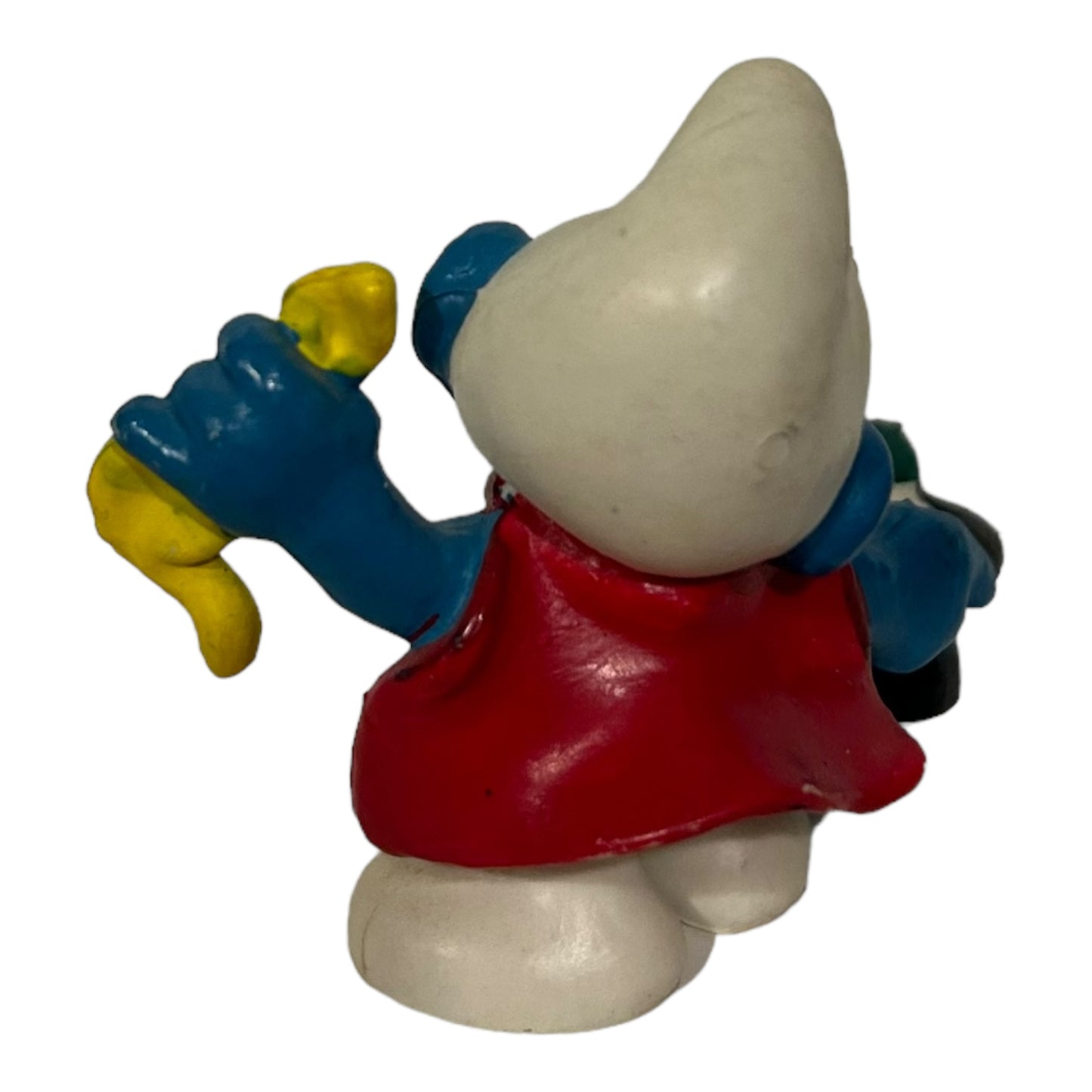 Vintage Smurf Collectible Figure - Magician