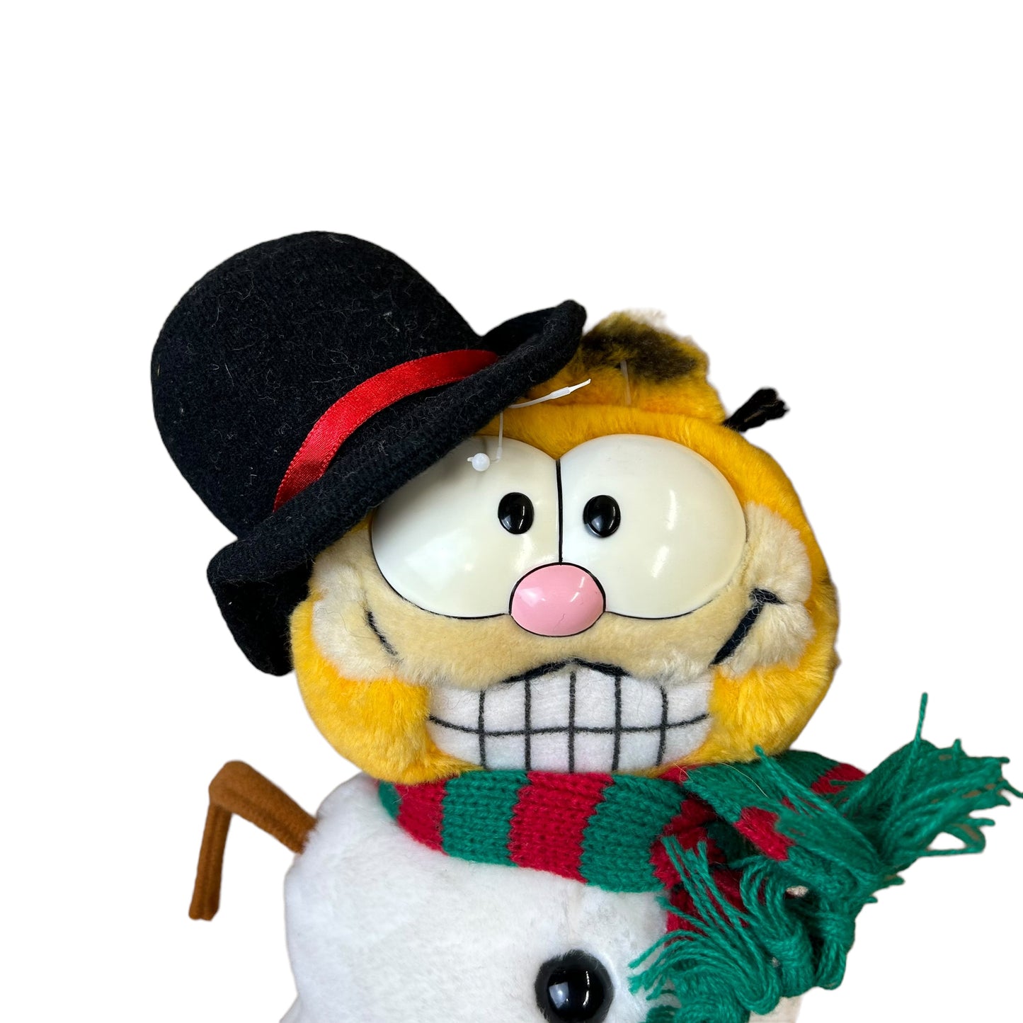 Vintage Garfield Collectible Plush - Snowman