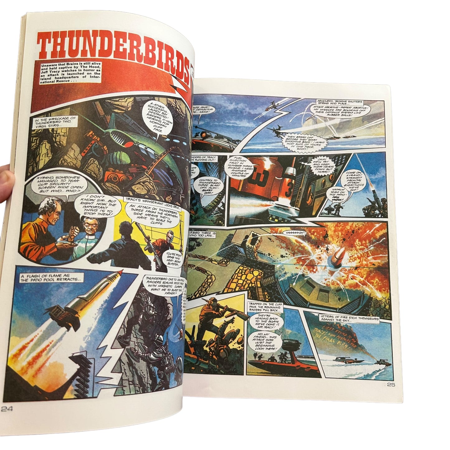 Vintage Thunderbirds Shockwave Comic