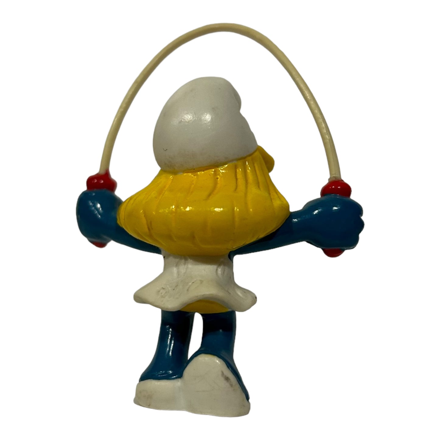 Vintage Smurf Collectible Figure - Skipping