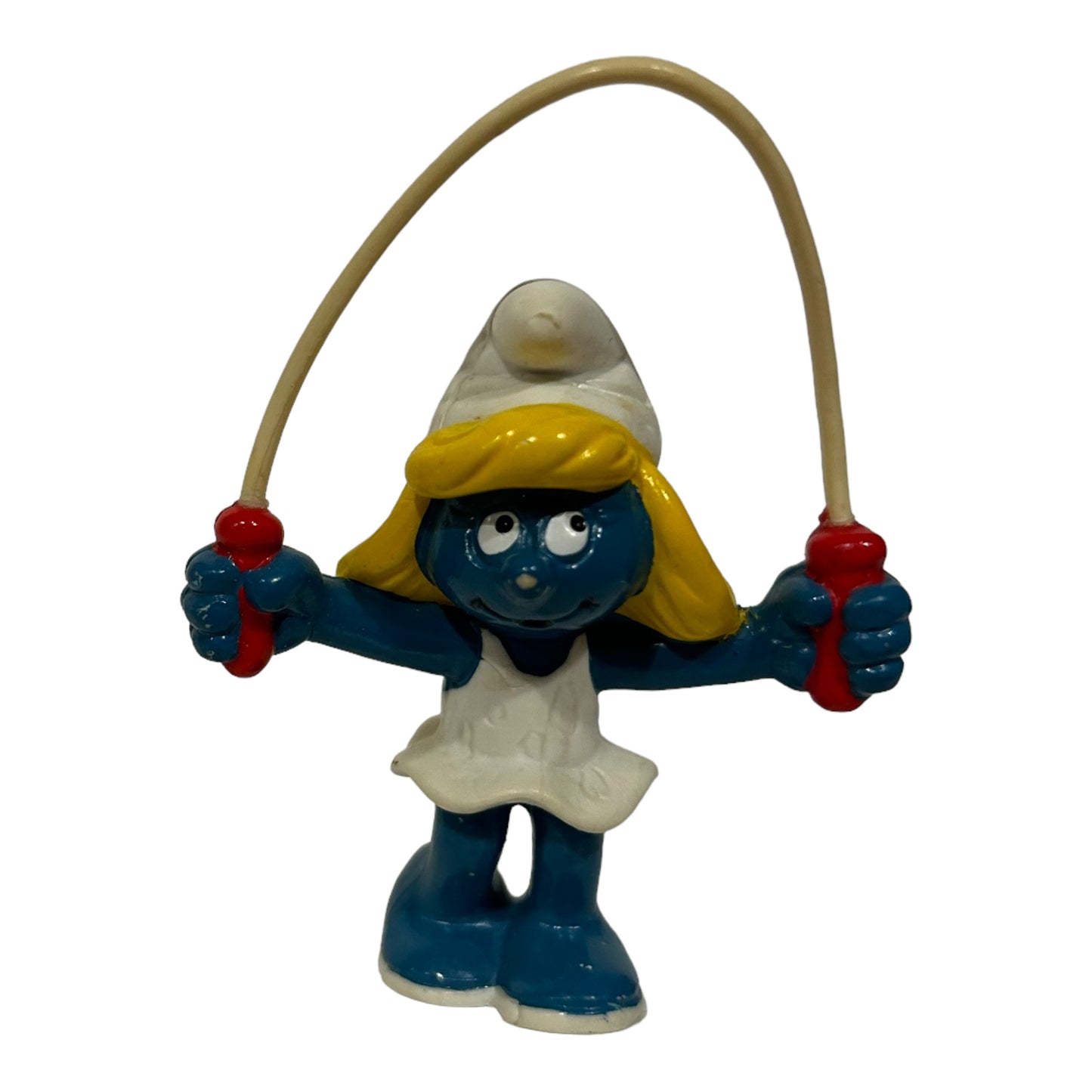 Vintage Smurf Collectible Figure - Skipping