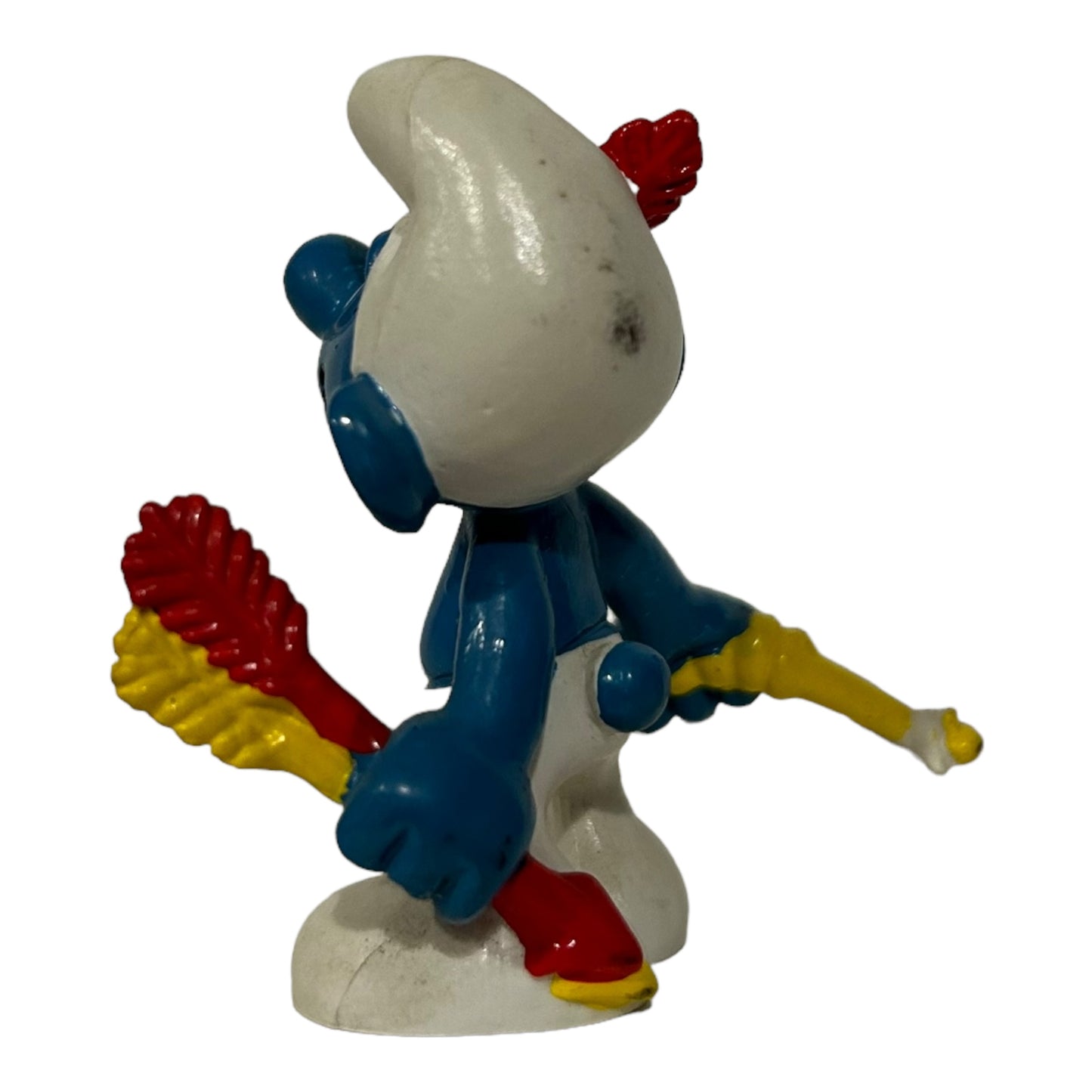 Vintage Smurf Collectible Figure - Bow & Arrow