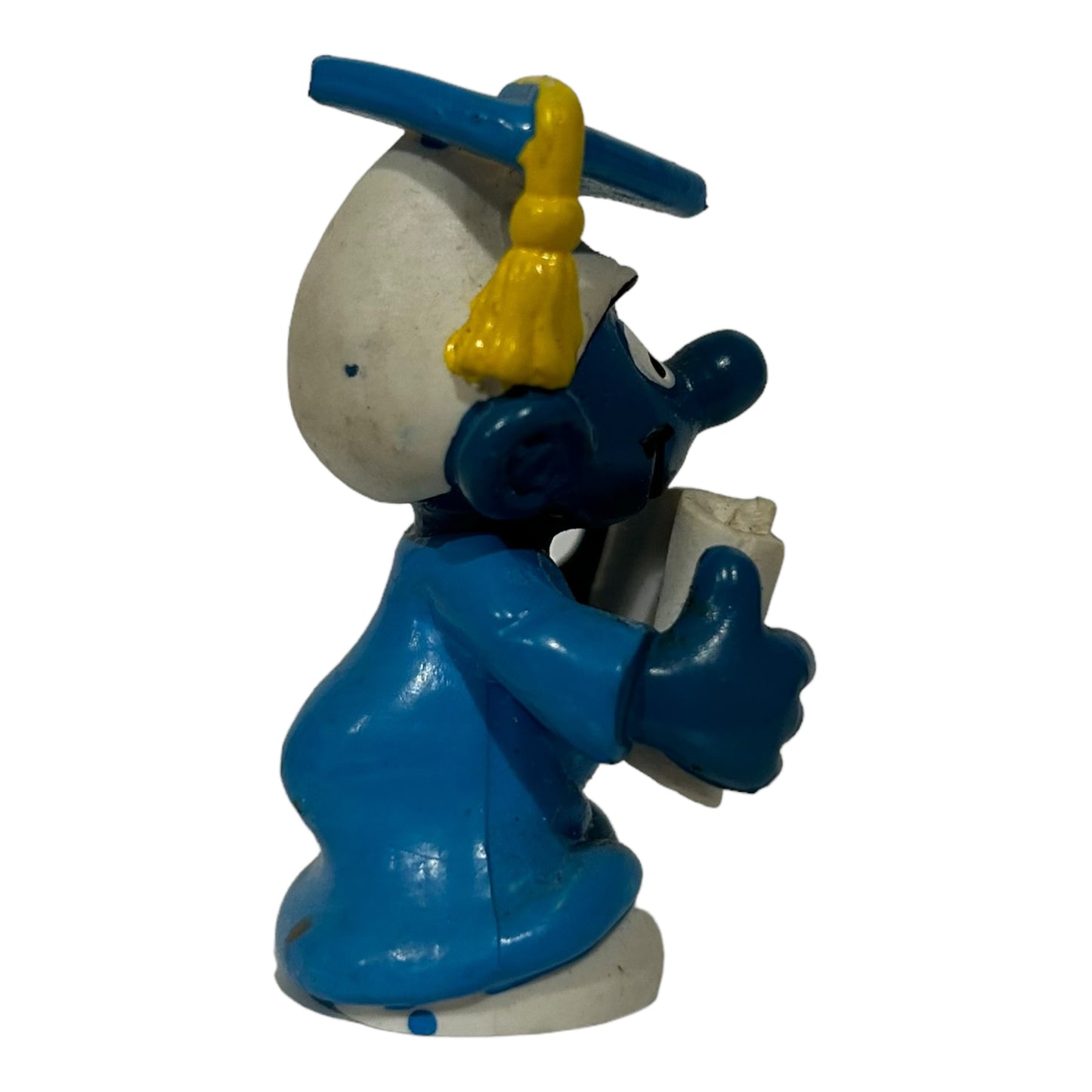 Vintage Smurf Collectible Figure - No.1 Grad