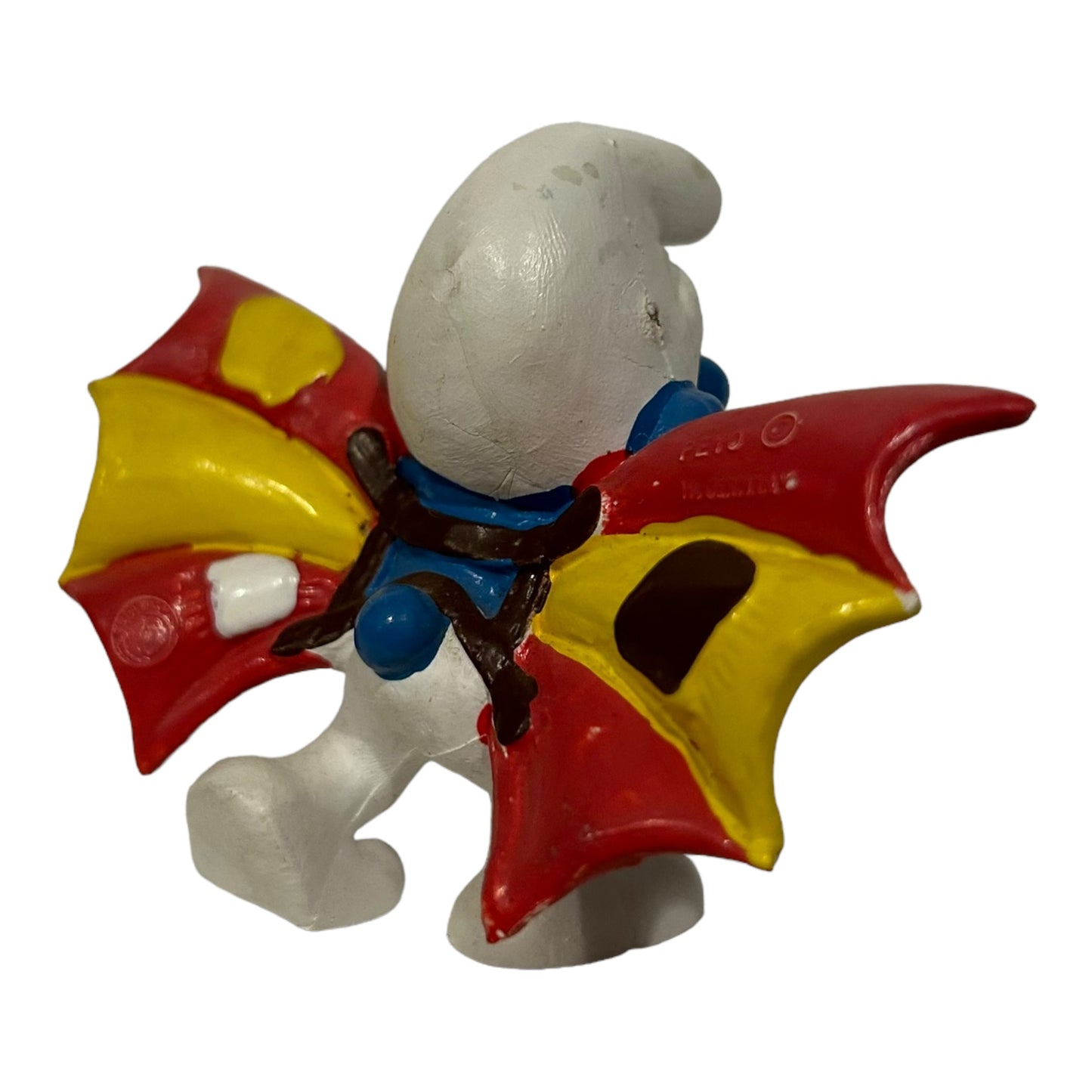 Vintage Smurf Collectible Figure - Flying