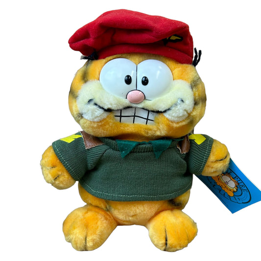 Vintage Garfield Collectible Plush - Red Barret