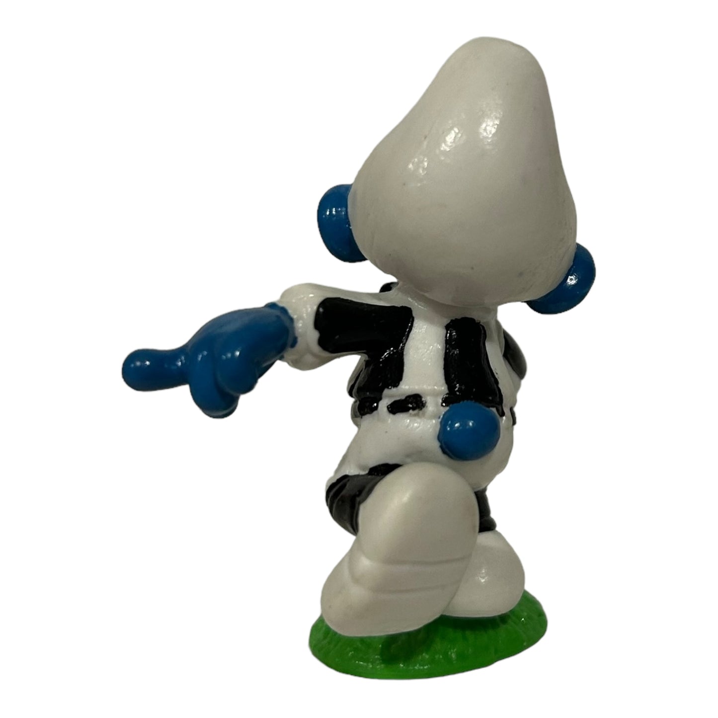 Vintage Smurf Collectible Figure - Referee