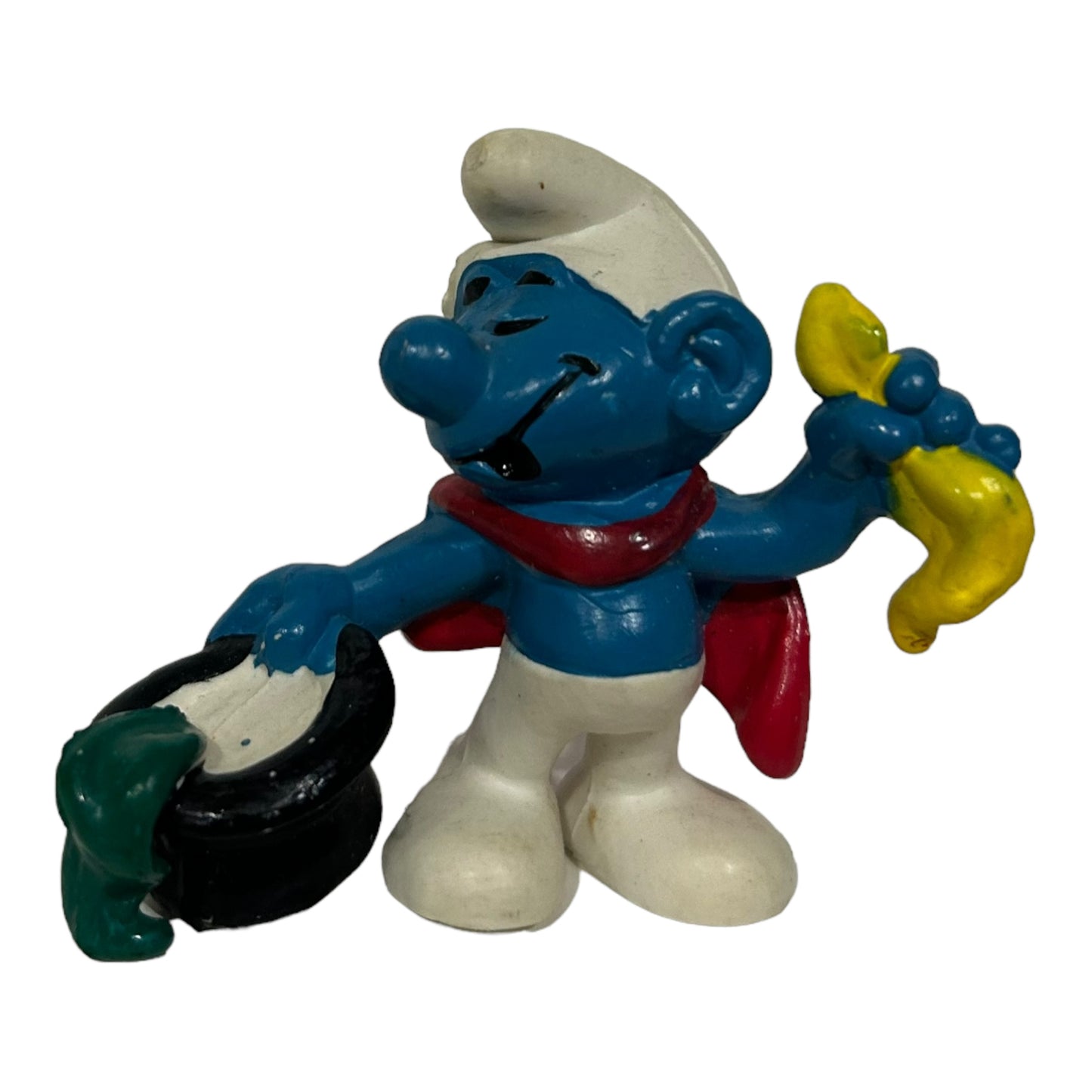 Vintage Smurf Collectible Figure - Magician