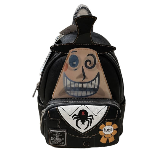 Disney Loungefly The Nightmare Before Christmas Mayor Faces Linticular