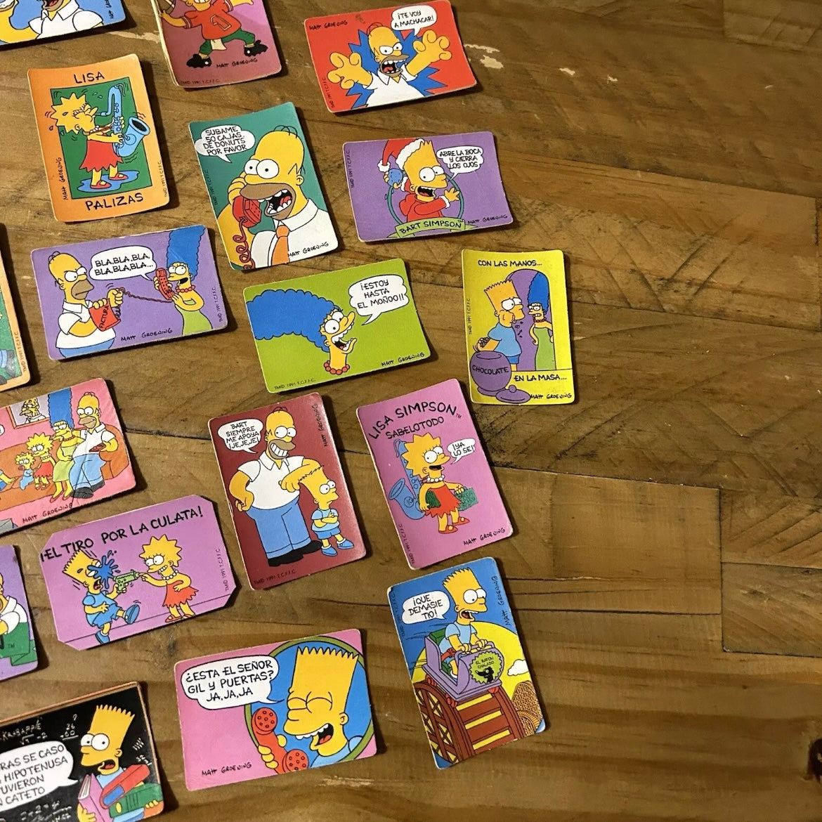 Simpsons Mini Cards Bundle