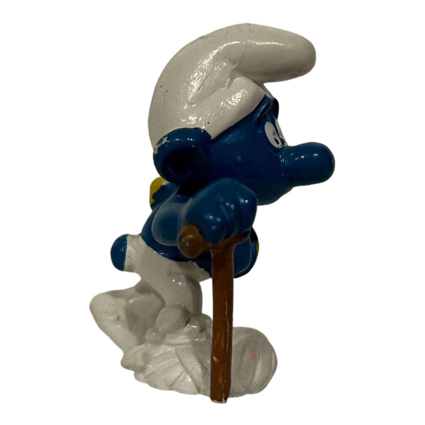 Vintage Smurf Collectible Figure - Injured