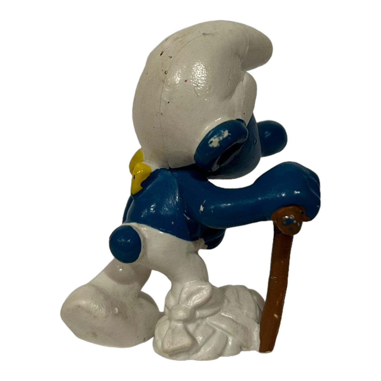 Vintage Smurf Collectible Figure - Injured