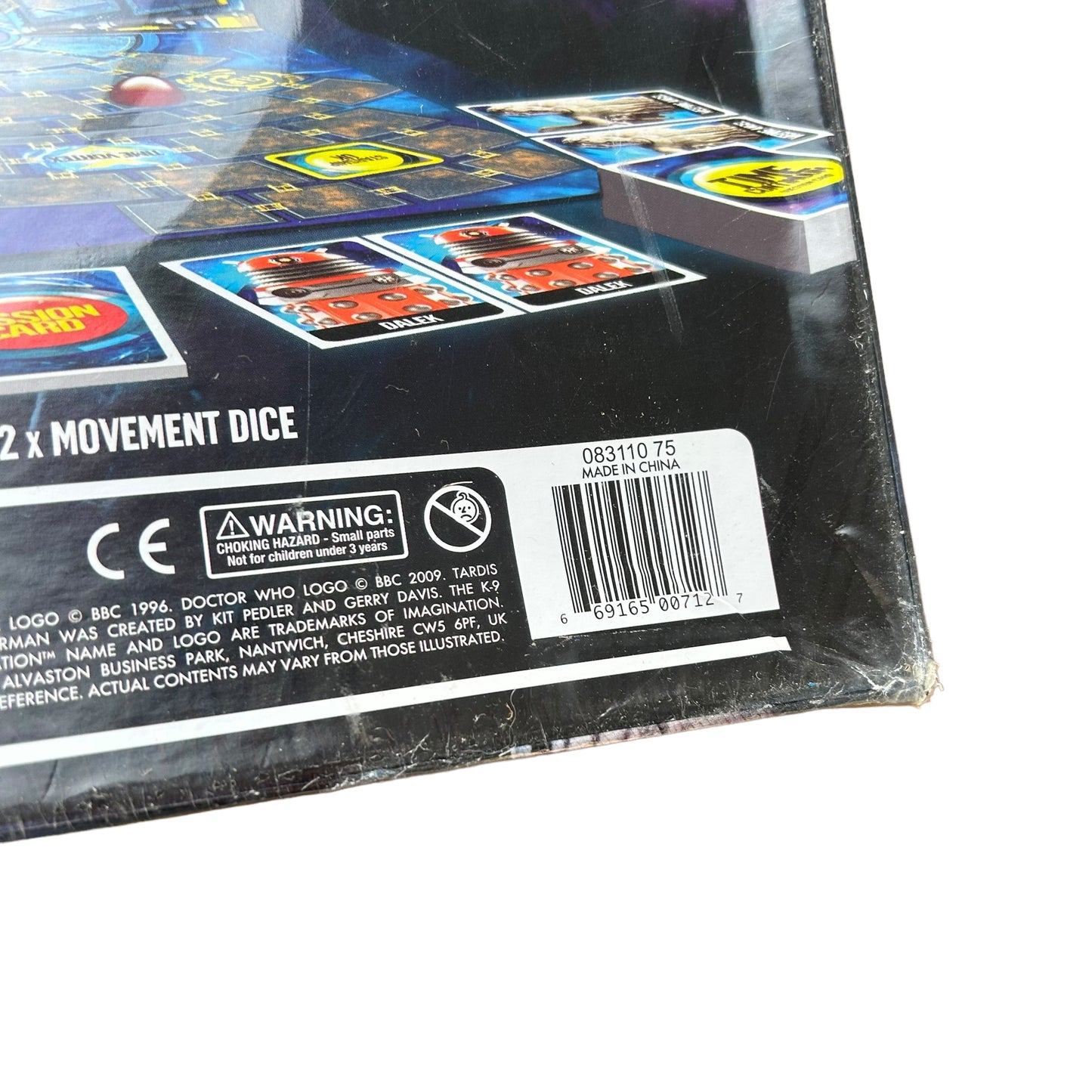 Doctor Who The Time Wars Family Board Game