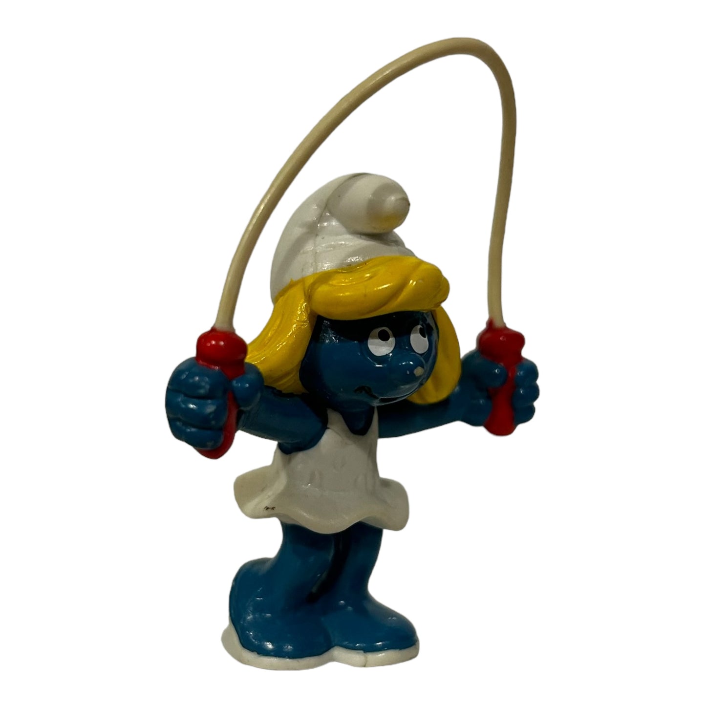 Vintage Smurf Collectible Figure - Skipping