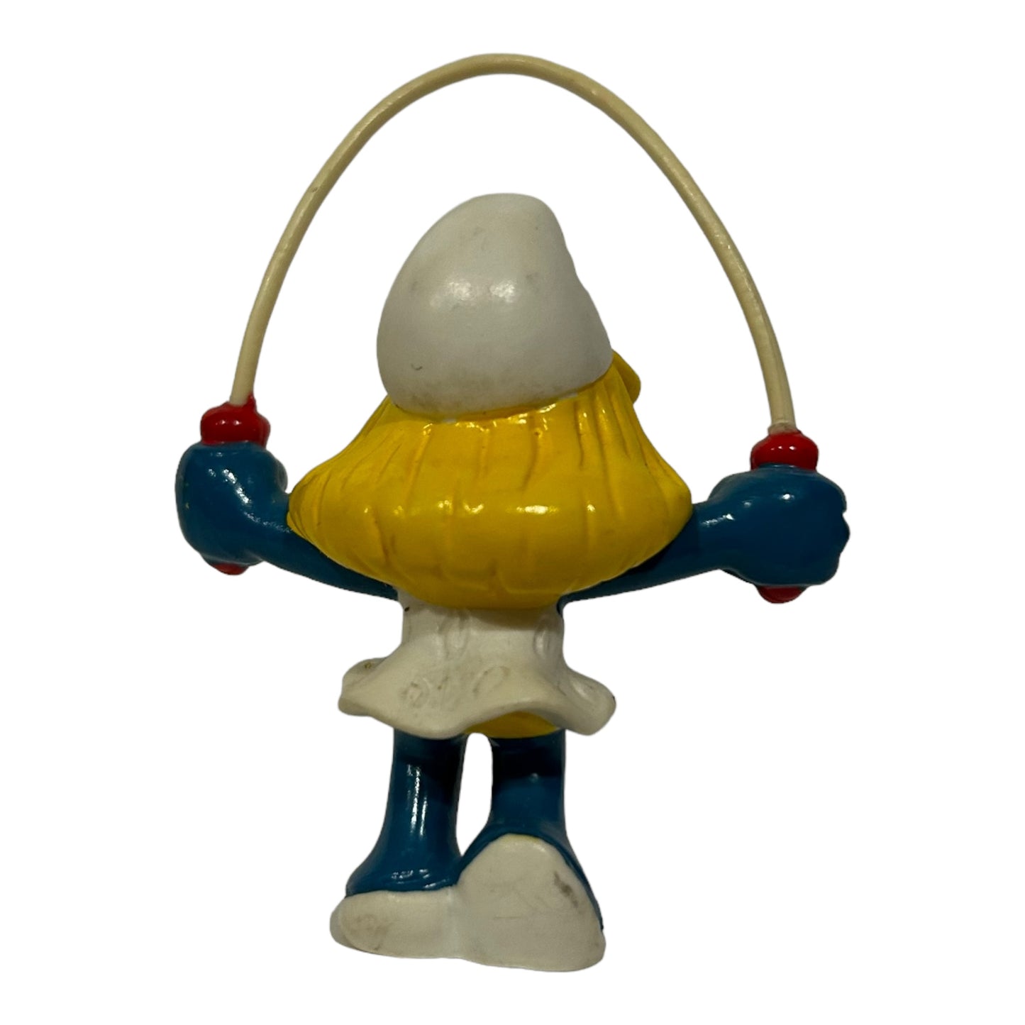 Vintage Smurf Collectible Figure - Skipping