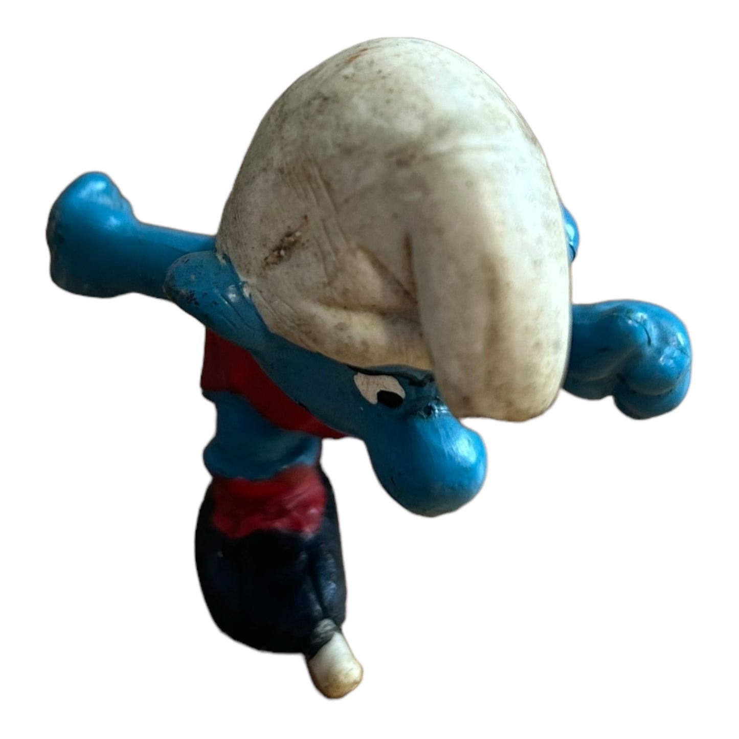 Vintage Smurf Collectible Figure - Footballer