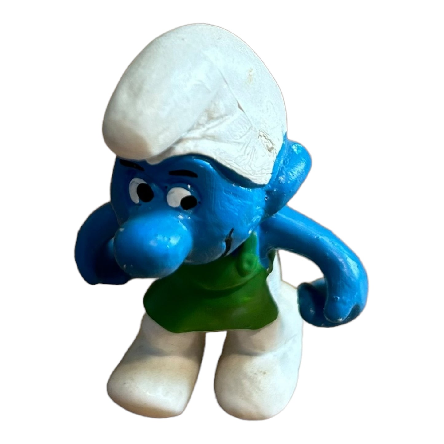 Vintage Smurf Collectible Figure - Gardener