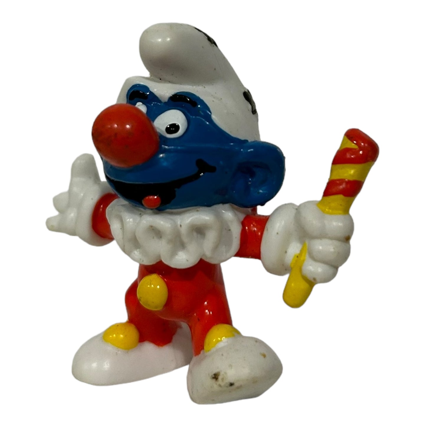 Vintage Smurf Collectible Figure - Mcdonalds Clown