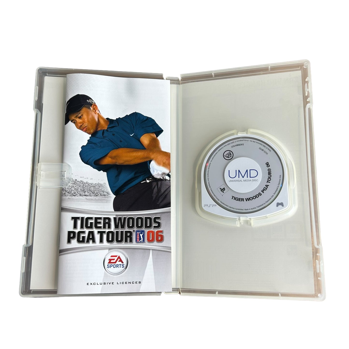 Tiger Woods PGA Tour 06 PSP Game