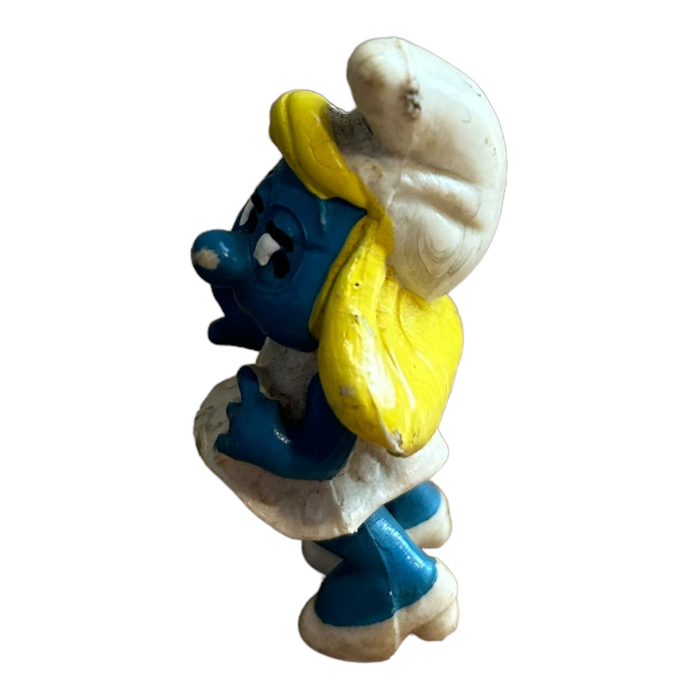 Vintage Smurf Collectible Figure - Smurfette