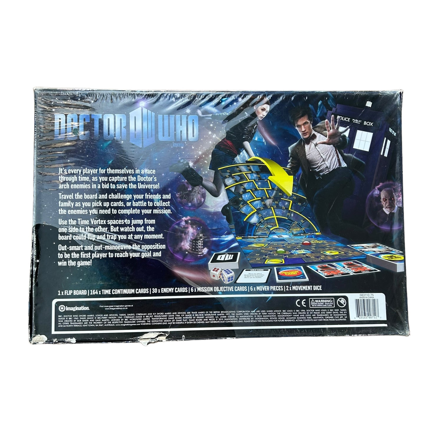 Doctor Who The Time Wars Family Board Game