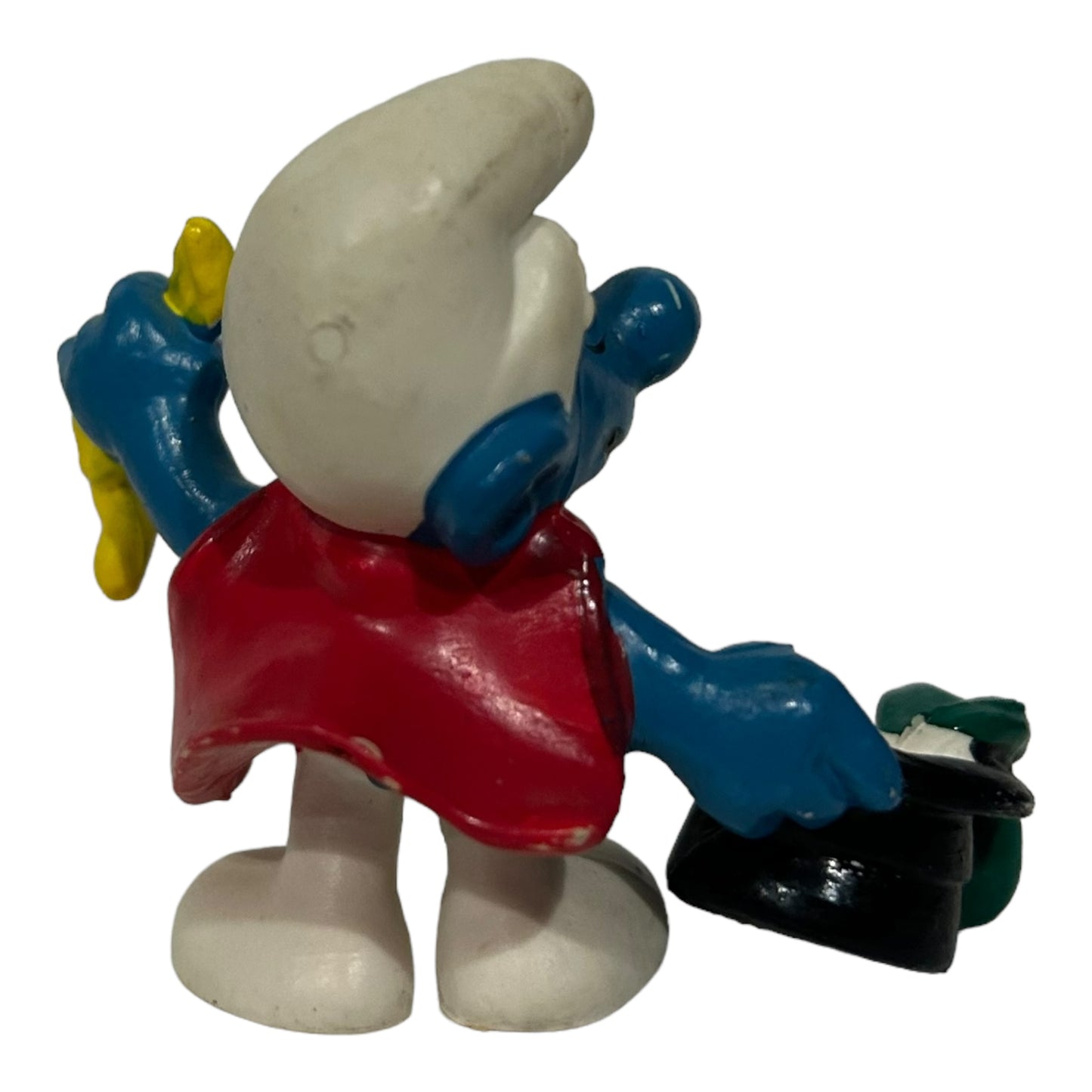 Vintage Smurf Collectible Figure - Magician