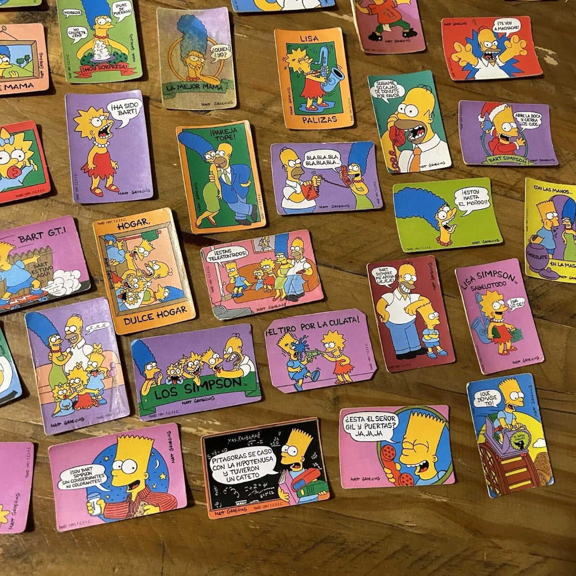 Simpsons Mini Cards Bundle