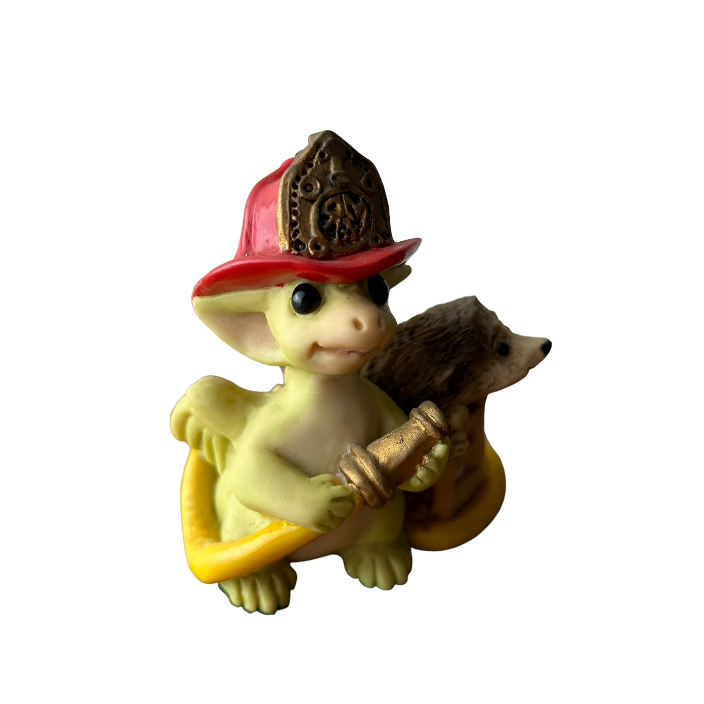 Vintage Pocket Dragons Collectible Ornament - Fire Brigade